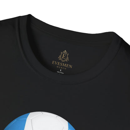 Argentina Football Flag Droplet T-Shirt – Argentine Soccer Fan Tee