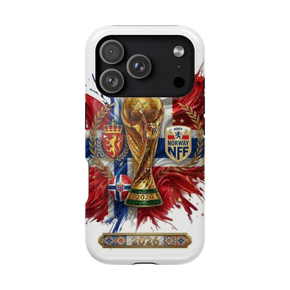 Norway 2026 Soccer Football Protective Phone Case Impact-Resistant