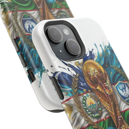 Uzbekistan 2026 Soccer Impact-Resistant Protective Phone Case