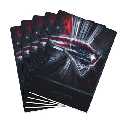 The Big Game Poker Playing Cards — Patriots Logo Deck