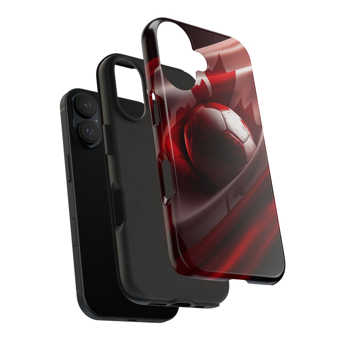 Canadian Soccer Red Maple Phone Protective Case