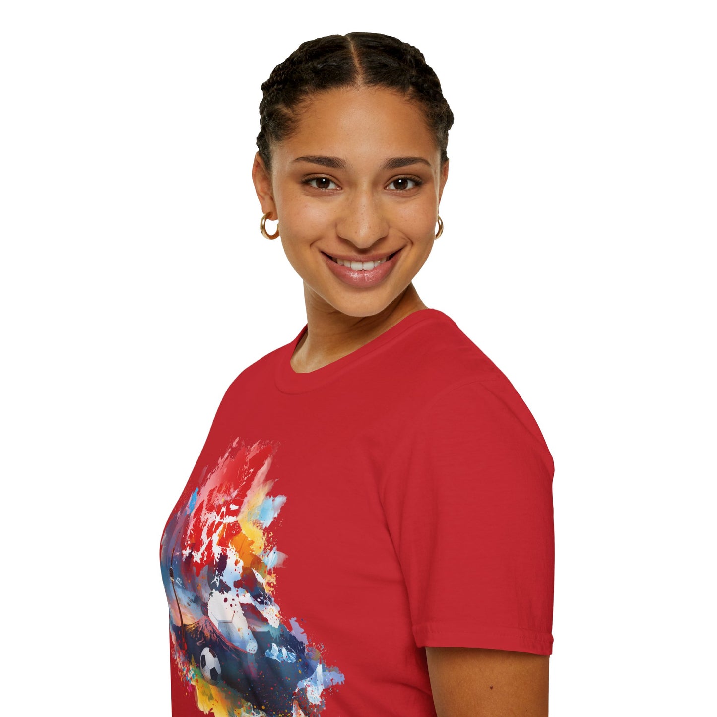 Canada Soccer Match Day T-Shirt — Colorful Canadian Landmarks Tee