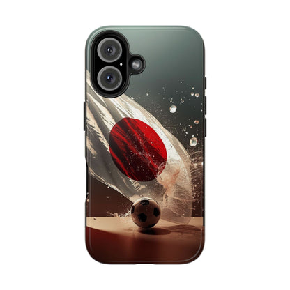 Japan Soccer Flag Tough Phone Protective Case