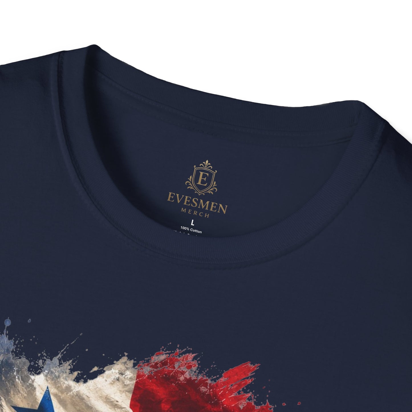 Panama Football Flag Canal Graphic T-Shirt Los Canaleros Soccer Tee