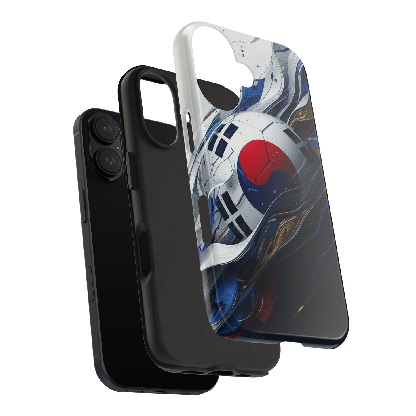 Korean Flag Soccer 2026 Tough Phone Protective Case