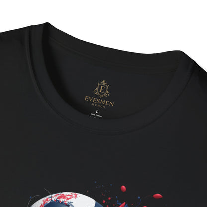 Haitian Football Pride T-shirt Flag Crest and Soccer Graphic Tee