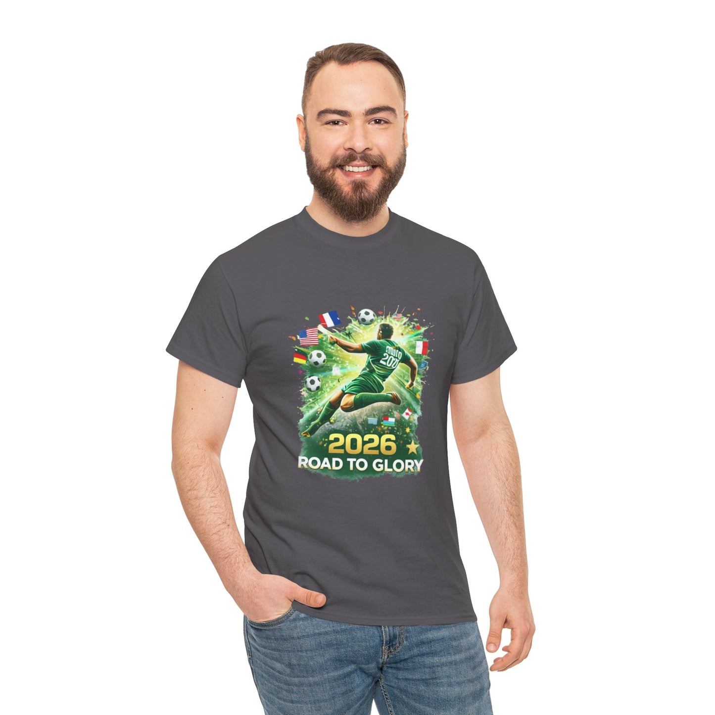 2026 Road to Glory Soccer Match Day T-Shirt Unisex Classic Tee