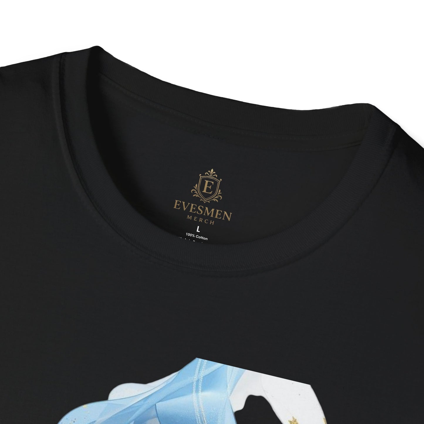 Dynamic Argentina Soccer Match Day T-Shirt — Modern Fluid Art Graphic Tee