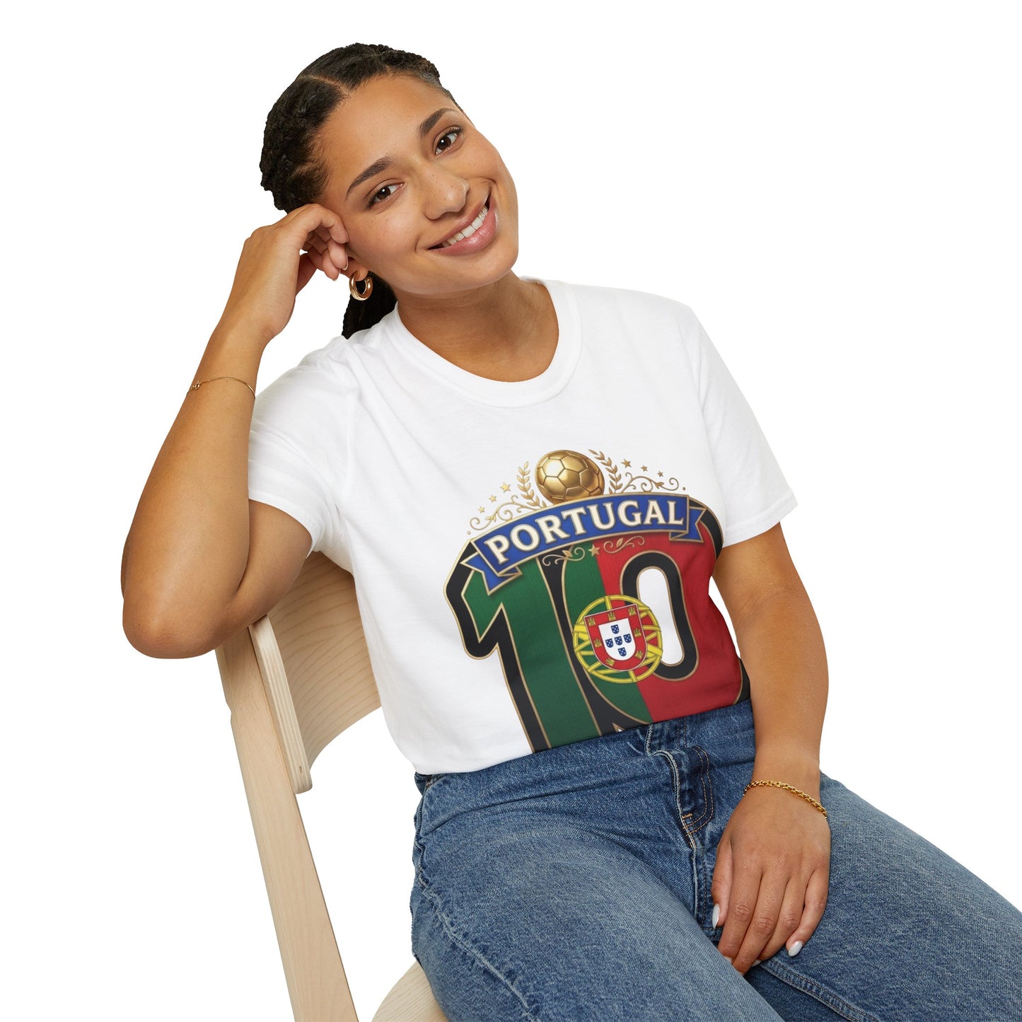 Portugal 10 Soccer T-Shirt — Football Match Day Fan Tee