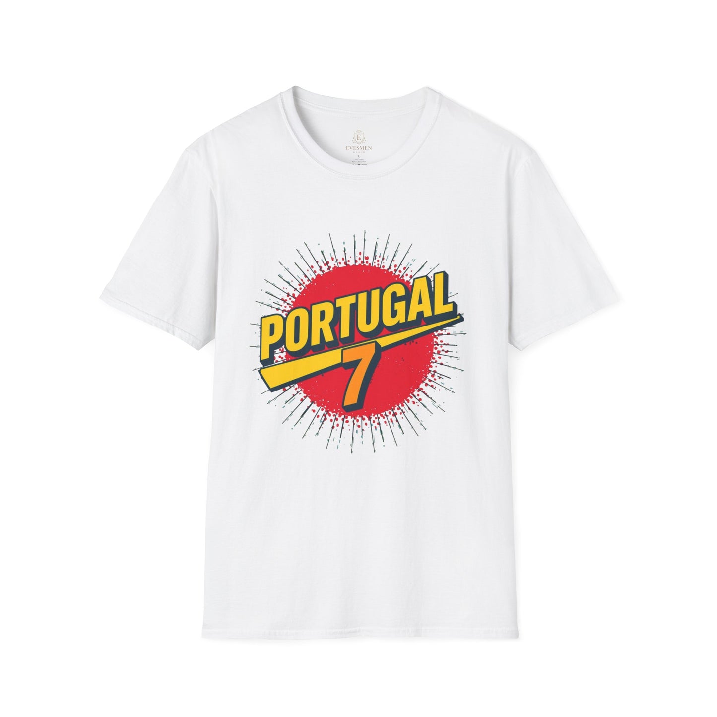Portugal 7 Soccer Match Day T-Shirt Vintage Graphic Tee