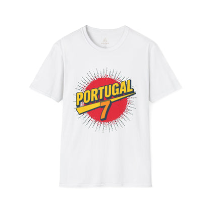 Portugal 7 Soccer Match Day T-Shirt Vintage Graphic Tee