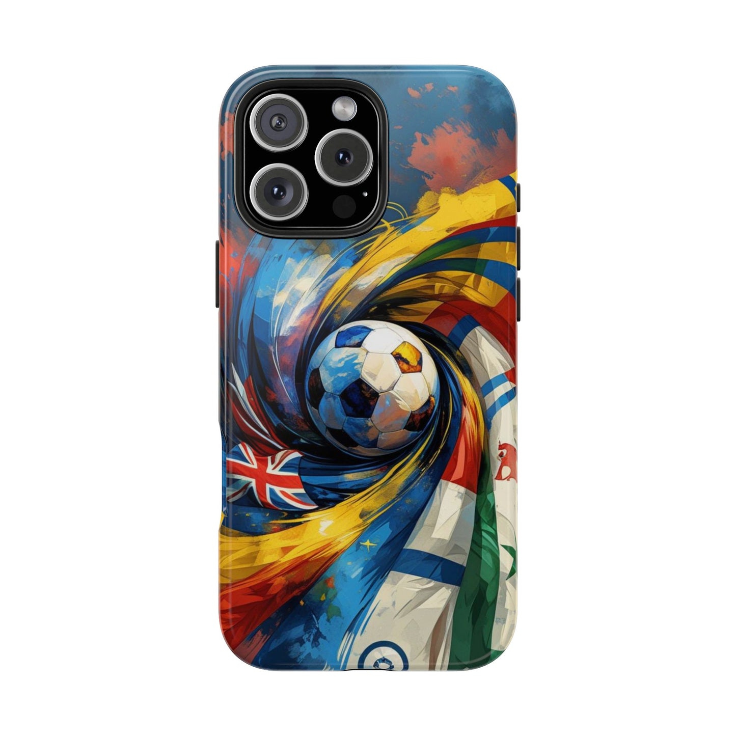Soccer Flags Match Day Tough Phone Protective Case