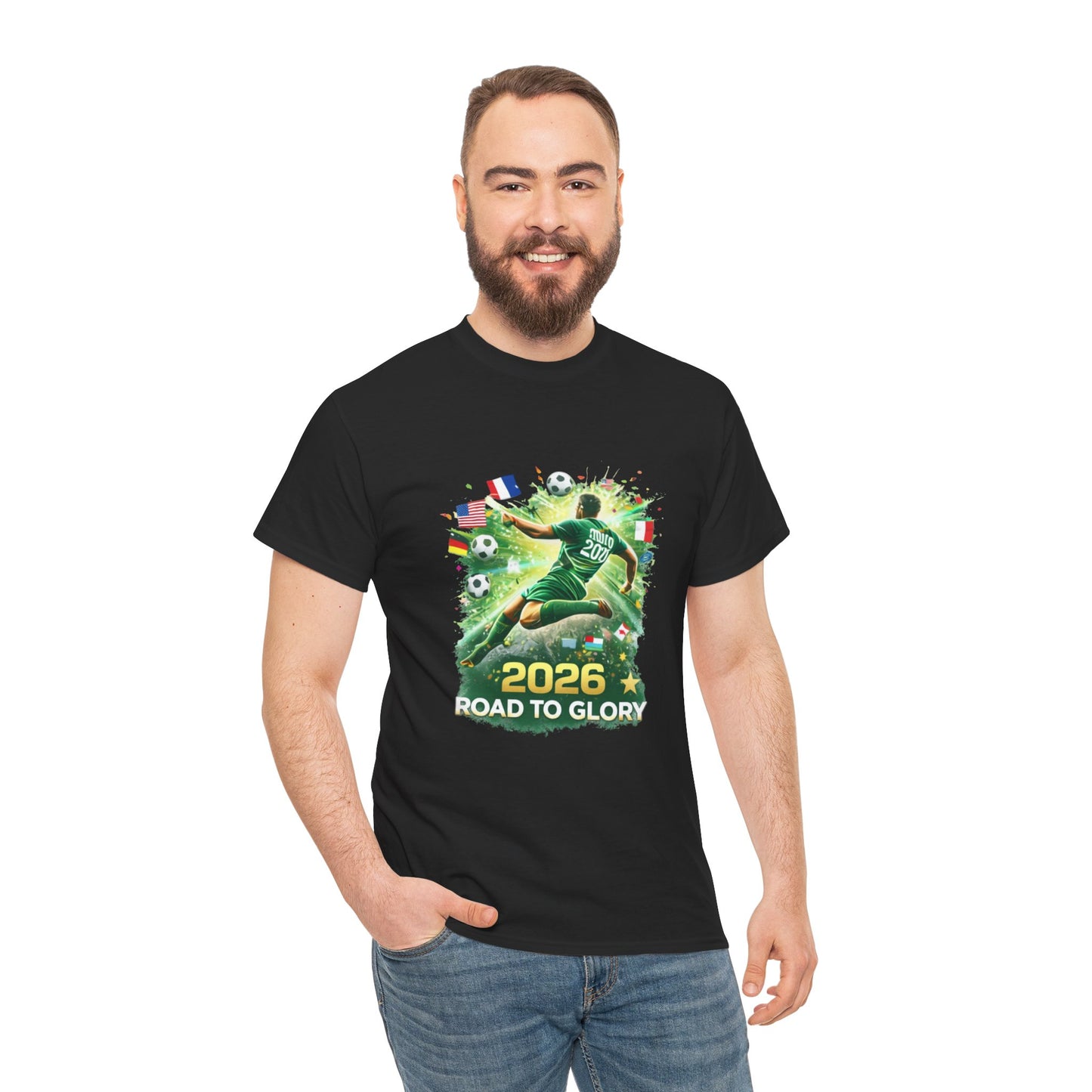 2026 Road to Glory Soccer Match Day T-Shirt Unisex Classic Tee