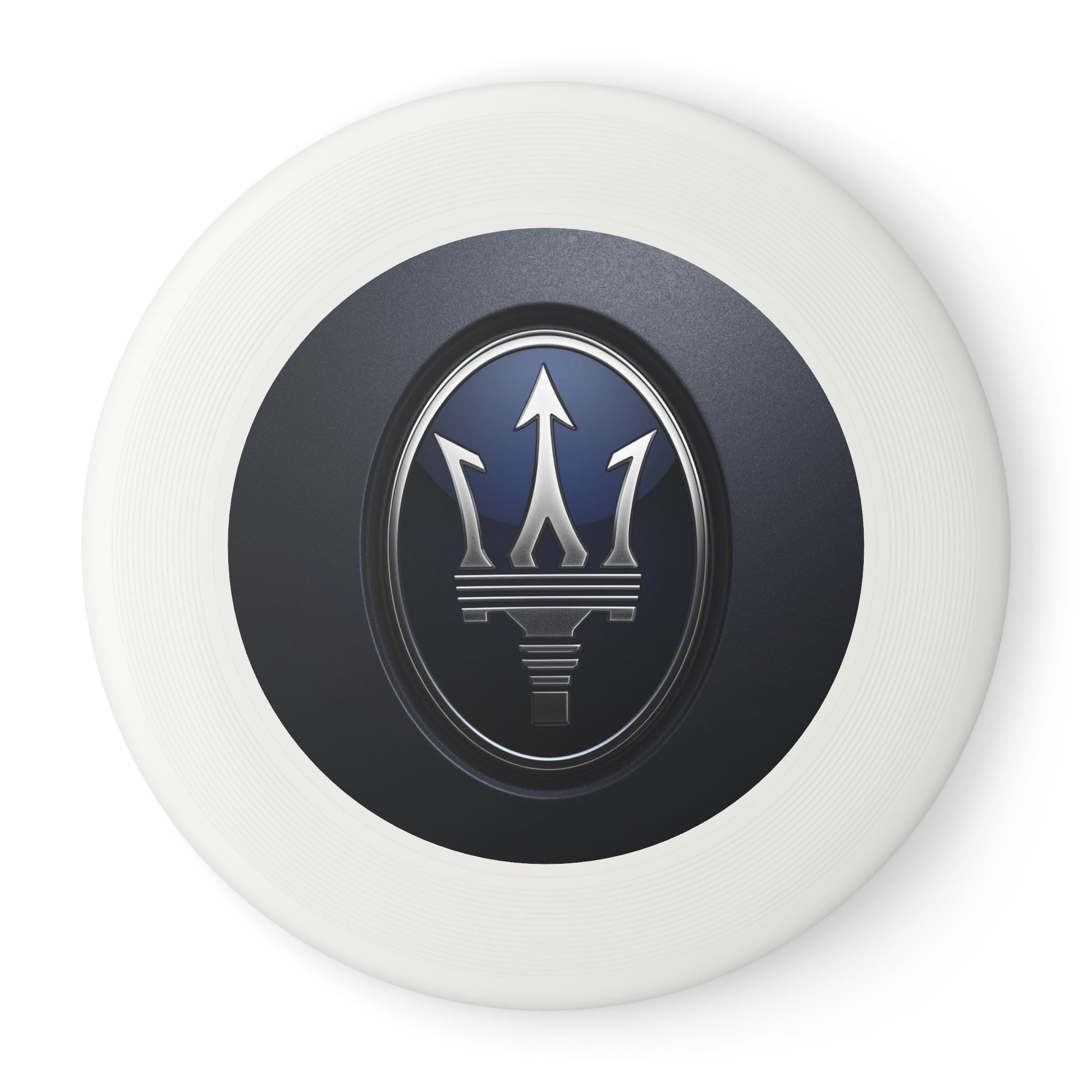 Maserati logo on a white background