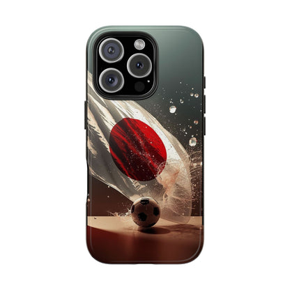 Japan Soccer Flag Tough Phone Protective Case