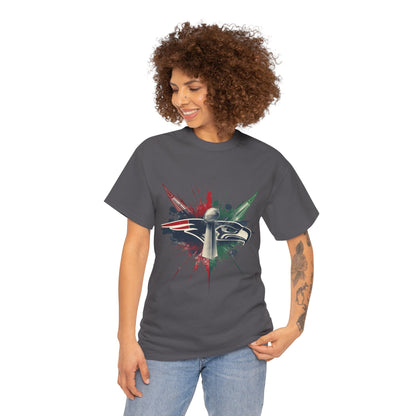 Legendary Championship Matchup Splatter Logo T‑Shirt Football Big Game 2026