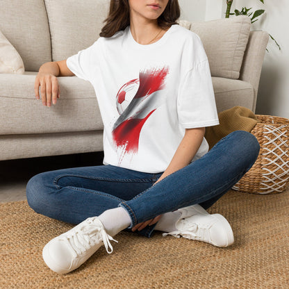Austria Football Flag Graphic T-Shirt Dynamic Unsere Burschen Soccer Tee