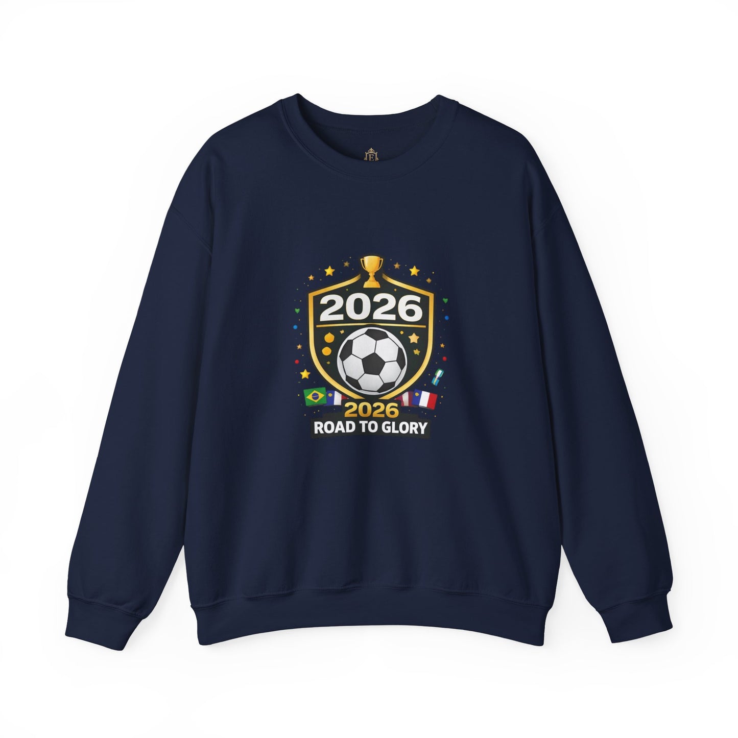 2026 Road to Glory Soccer Match Day Crewneck Sweatshirt