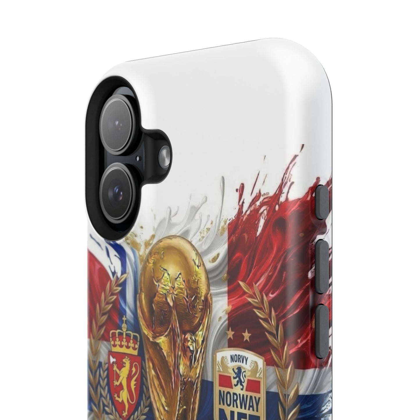 Norway 2026 Soccer Football Protective Phone Case Impact-Resistant