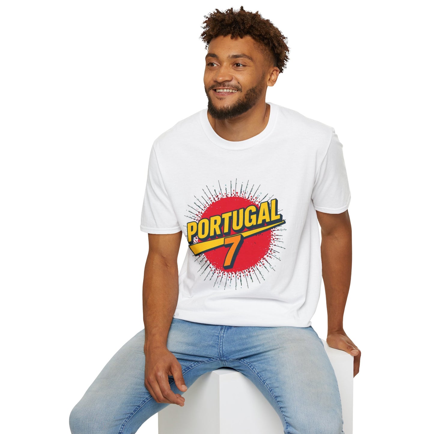 Portugal 7 Soccer Match Day T-Shirt Vintage Graphic Tee