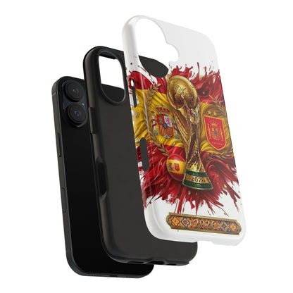 Spain Soccer 2026 Football Tough Phone Protective Case