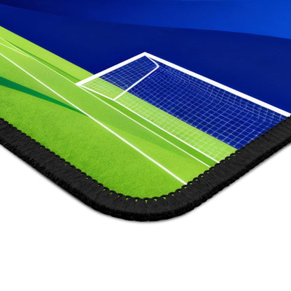 Soccer Field Gaming Mouse Pad — Vibrant Football Stadium Design