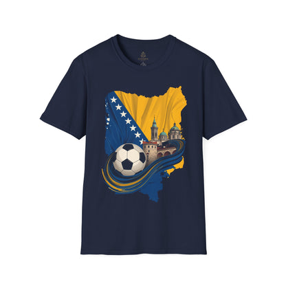 Bosnia Soccer T-Shirt — Bosnia & Herzegovina Football Fan Tee