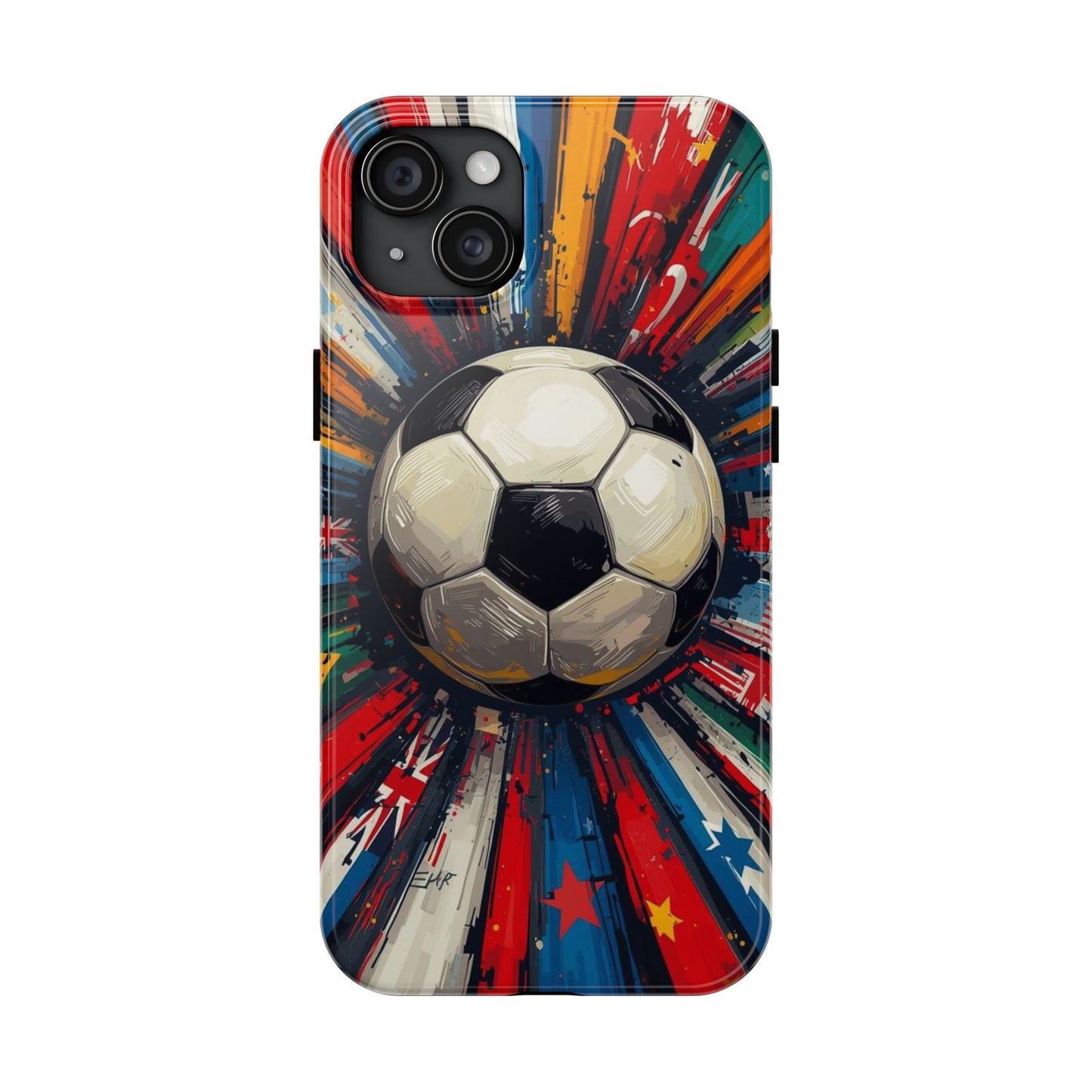 Soccer Explosion Match Day Tough Phone Protective Case
