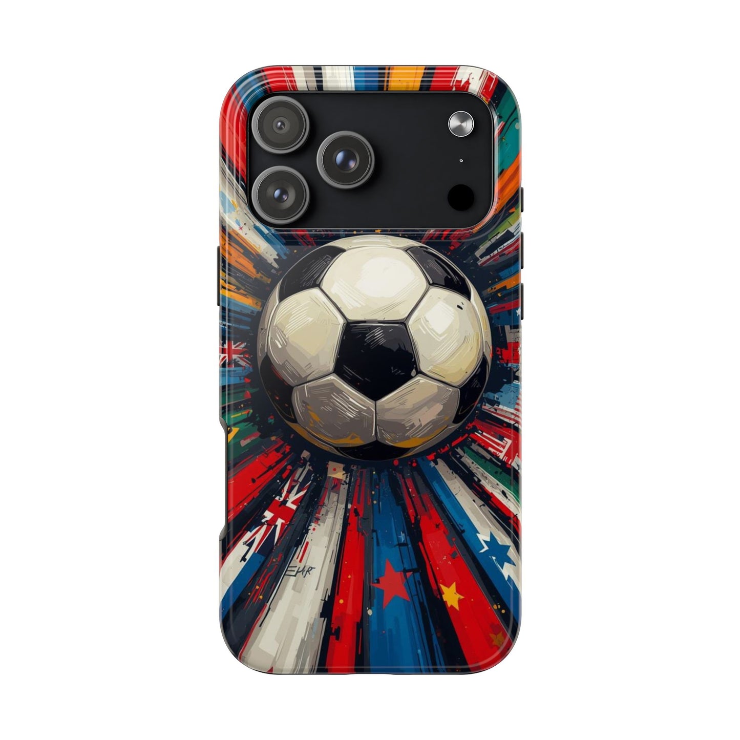 Soccer Explosion Match Day Tough Phone Protective Case