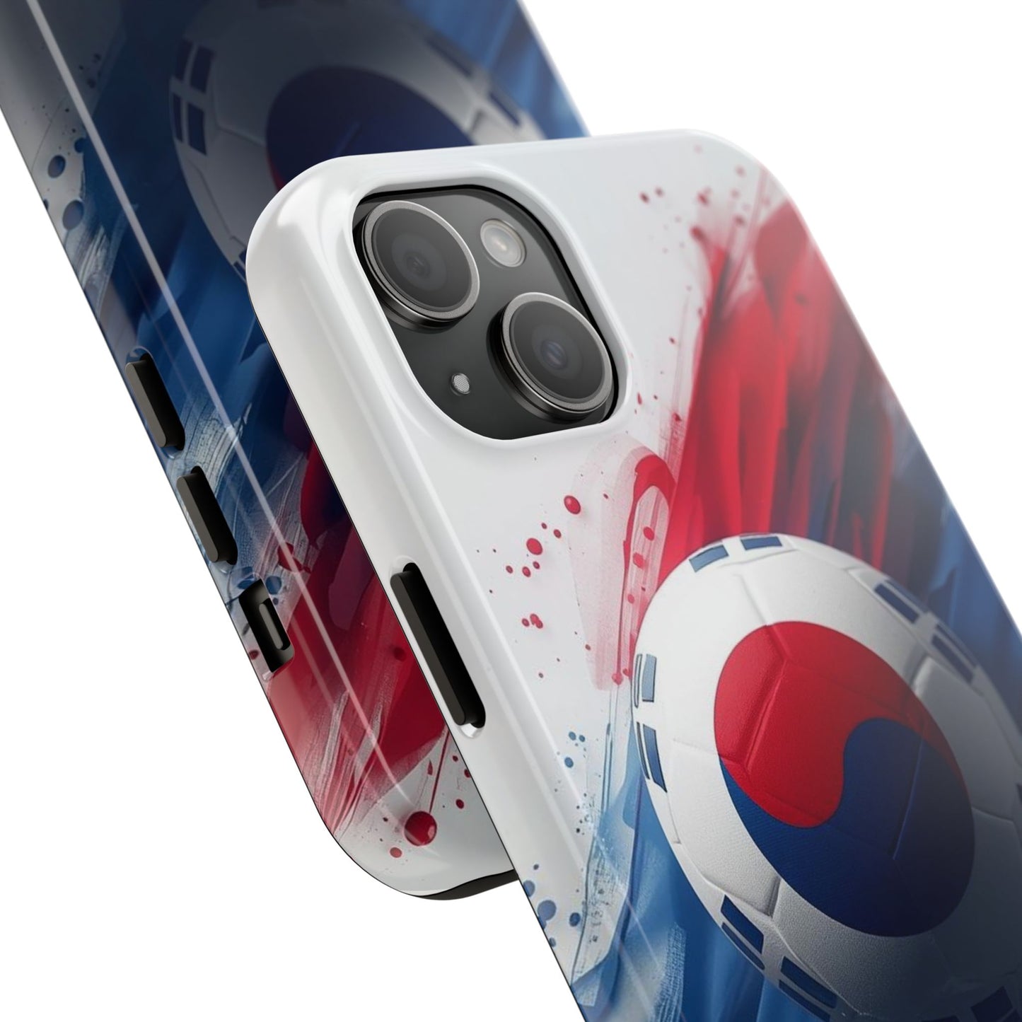 Korean Flag Taeguk Soccer Crest Phone Protective Case
