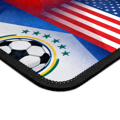 World Flags Gaming Mouse Pad — International Soccer & World Cup Design