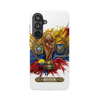 Ecuador 2026 Soccer Match Day Phone Case — Impact-Resistant Cover