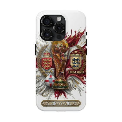 England 2026 Soccer Tough Phone Case – Football Phone Cover