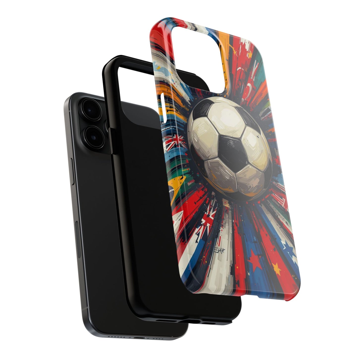 Soccer Explosion Match Day Tough Phone Protective Case