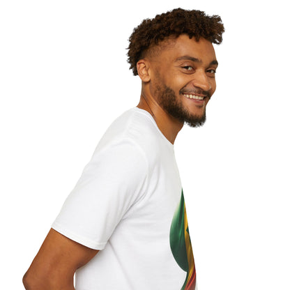 Senegal Waving Flag Soccer Tee Lions of Teranga Pan-African Football Fan T-Shirt