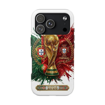 Portugal 2026 Soccer Tough Phone Case — Football Fan Protective Case