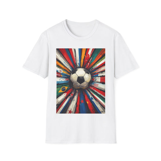 Soccer T-Shirt Match Day Explosion Graphic Tee