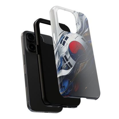 Korean Flag Soccer 2026 Tough Phone Protective Case