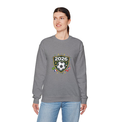 2026 Soccer Match Day Crest Crewneck Sweatshirt