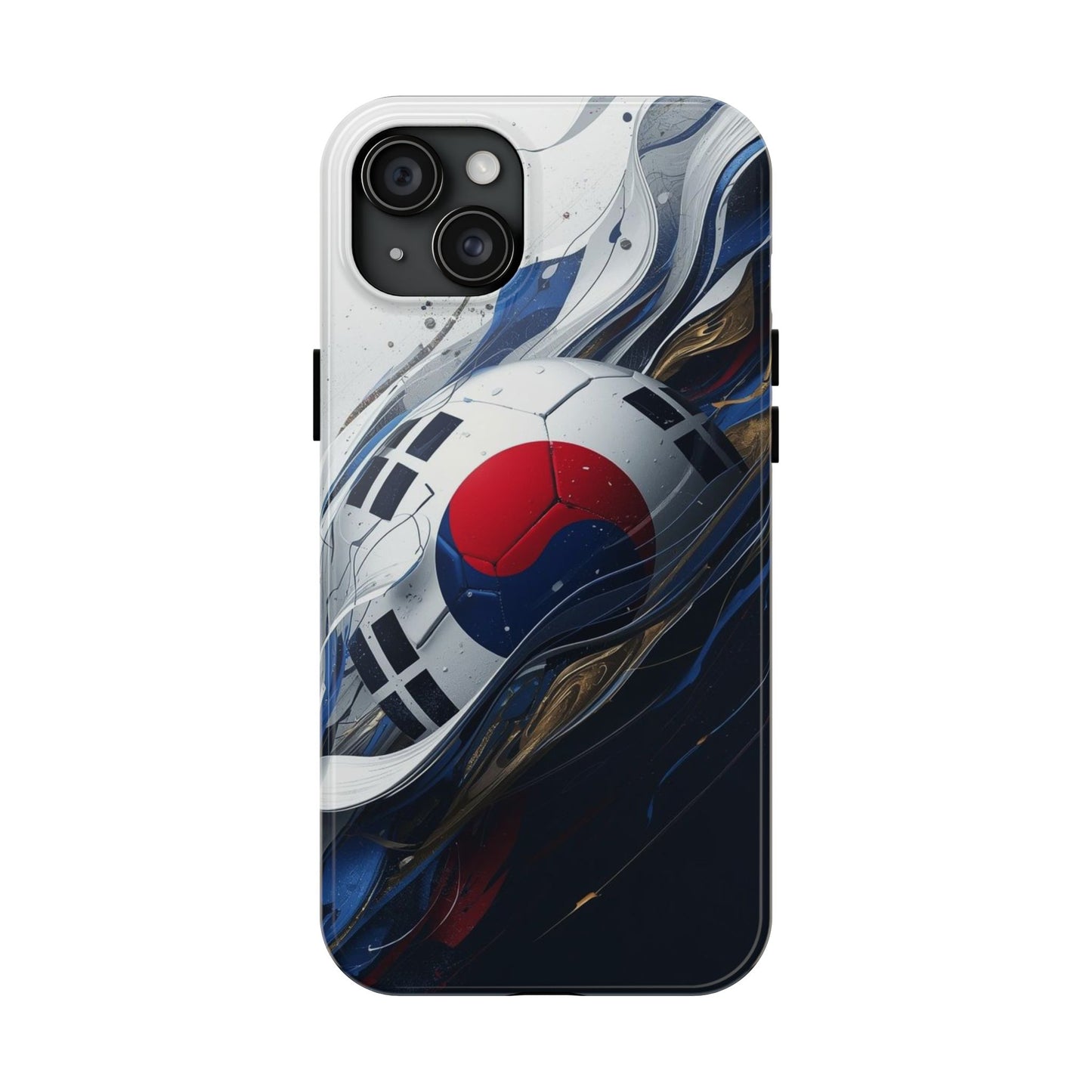 Korean Flag Soccer 2026 Tough Phone Protective Case