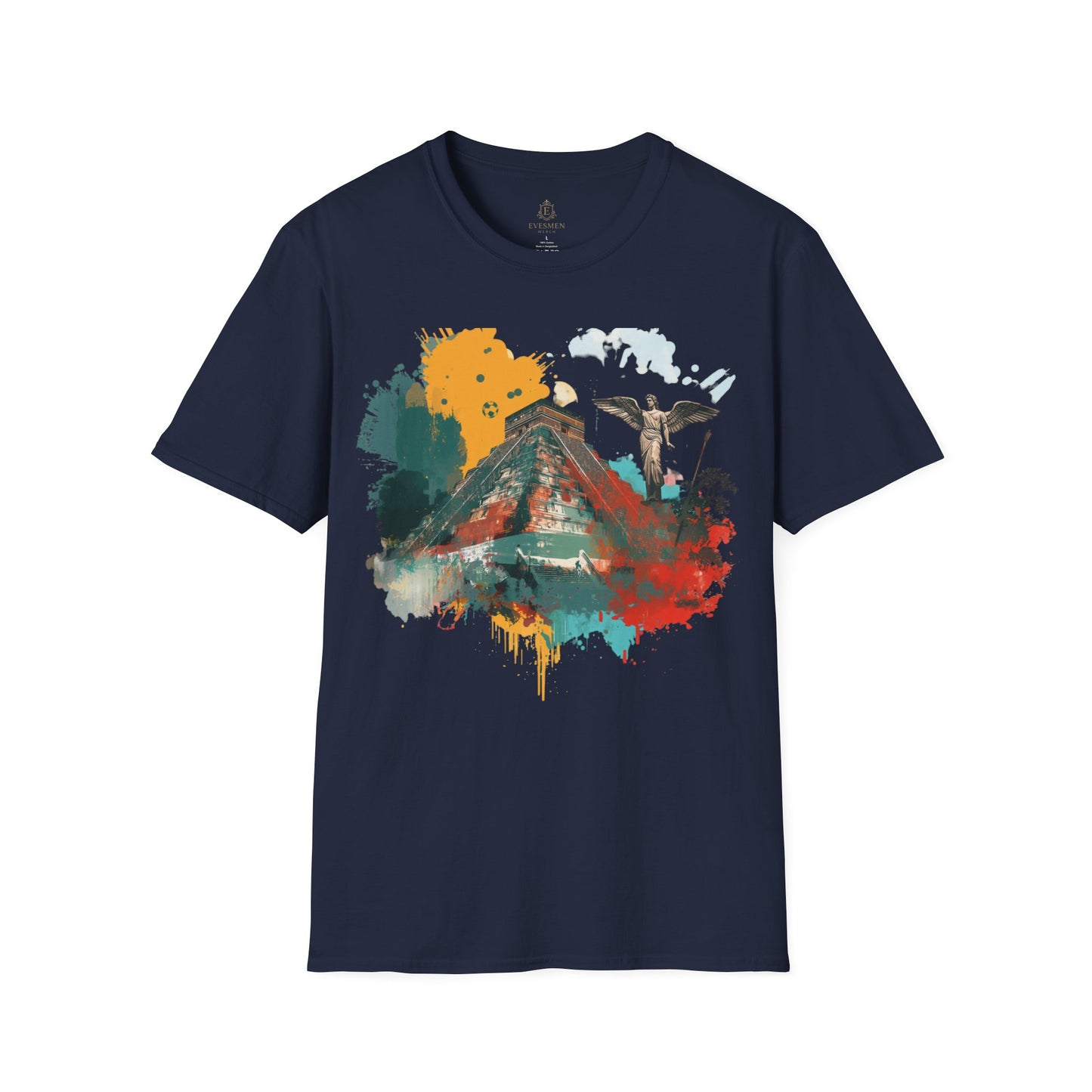 Mexico Pyramid T-Shirt – Tropical Travel Art Tee