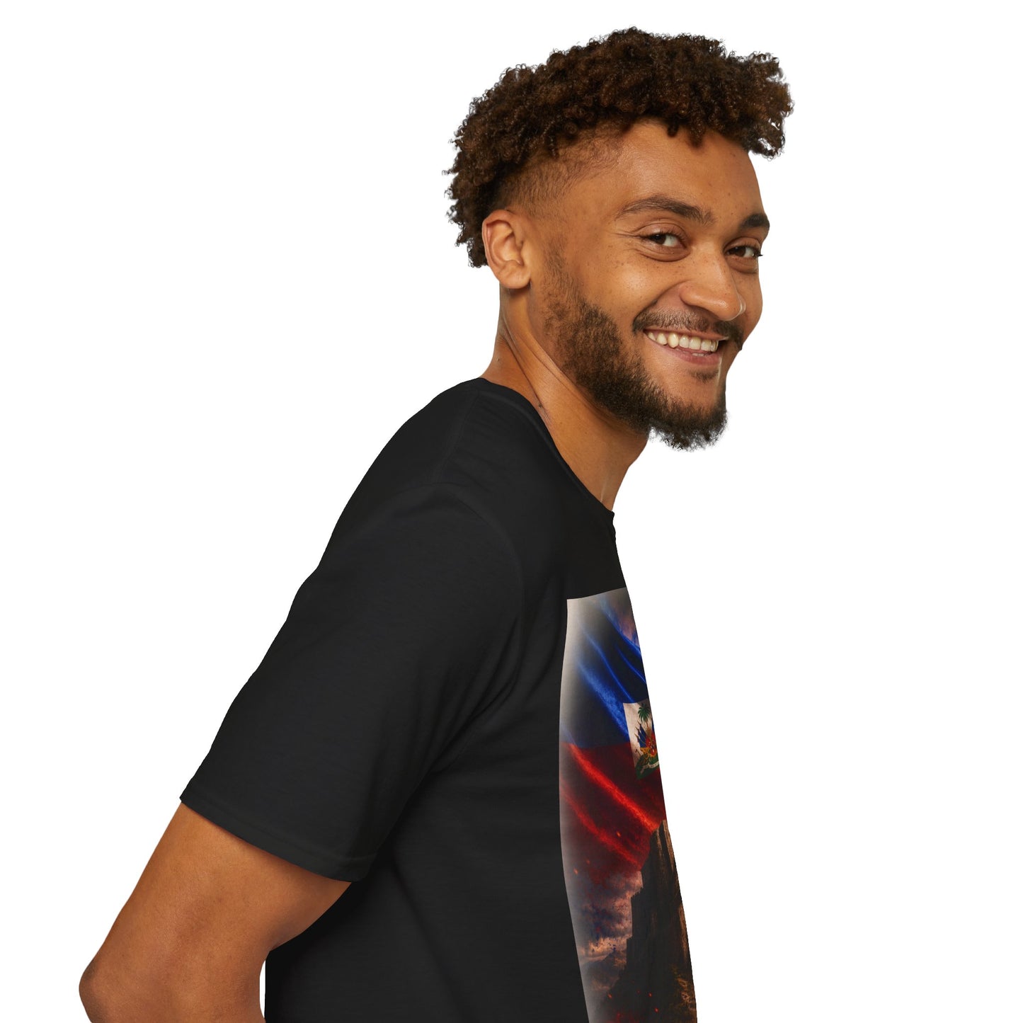 Haiti Football Flag T‑Shirt — 2026 Soccer Tribute Fan Tee