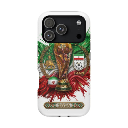 Iran 2026 Soccer Match Day Phone Case — Impact-Resistant Cover