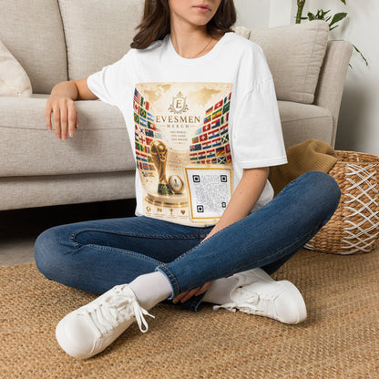 Global Football Flags Graphic Tee 2026 Soccer World Championship Commemorative T-Shirt