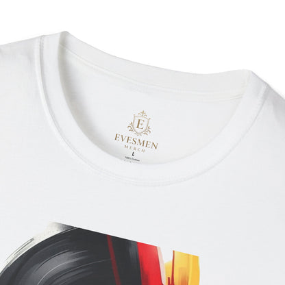 Germany Football Flag Brushstroke T-Shirt Dynamic Die Mannschaft Soccer Tee