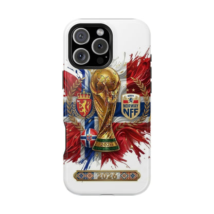 Norway 2026 Soccer Football Protective Phone Case Impact-Resistant