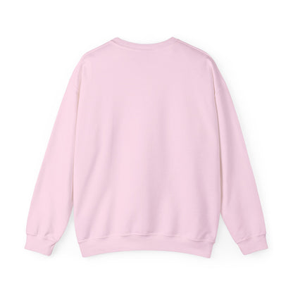Pink sweatshirt back side on a white background