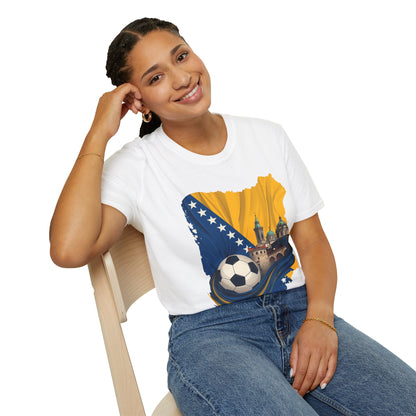 Bosnia Soccer T-Shirt — Bosnia & Herzegovina Football Fan Tee