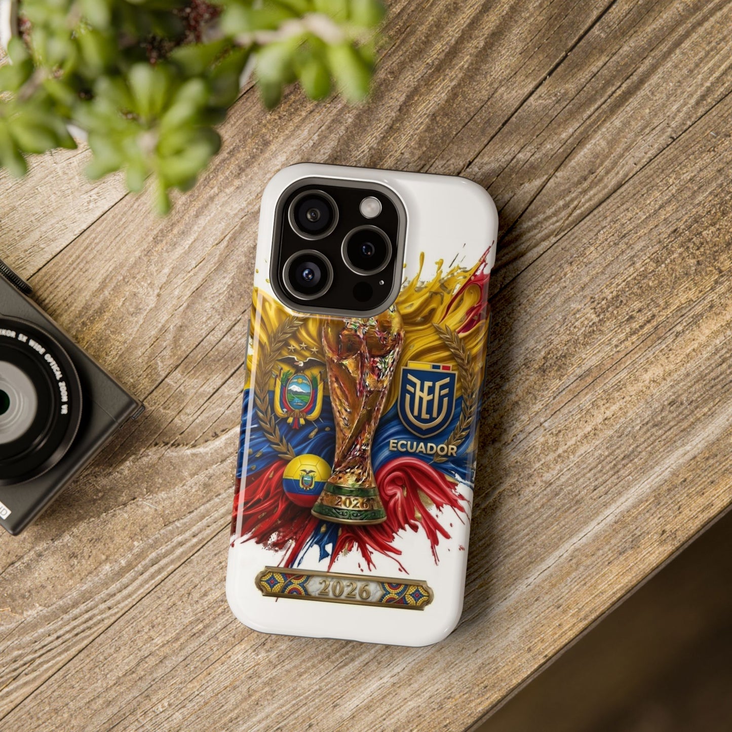 Ecuador 2026 Soccer Match Day Phone Case — Impact-Resistant Cover