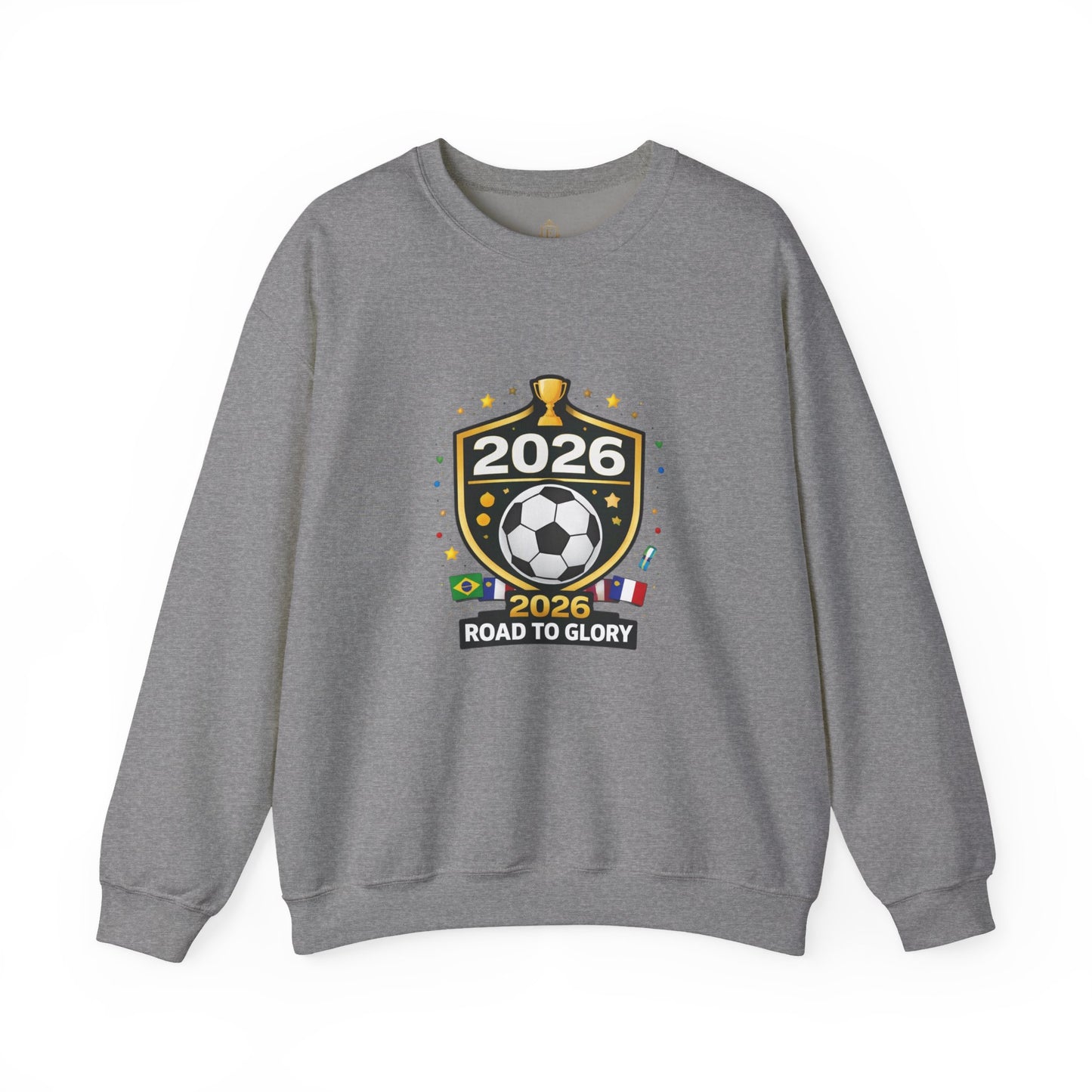 2026 Road to Glory Soccer Match Day Crewneck Sweatshirt